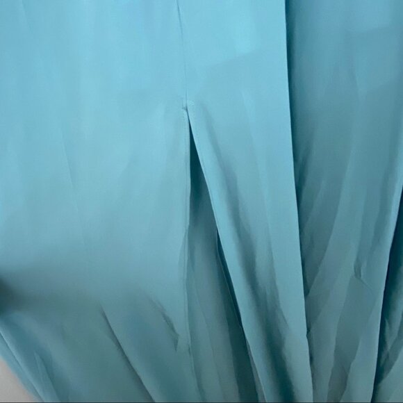 NWT Show Me Your MuMu‎ Maxi Dress Faye Flutter Blue Size XS New With Tags Boho - Picture 12 of 13